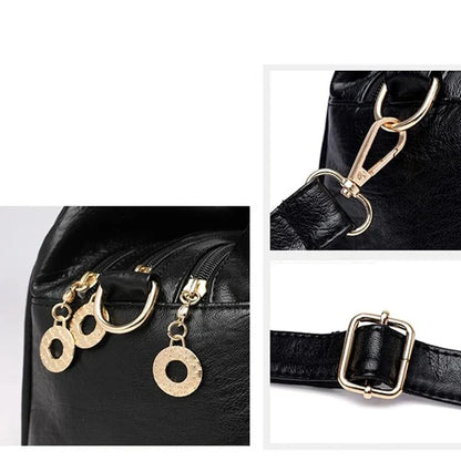 Bolsa Feminina de Ombro, Design Clássico Modelo Raissa