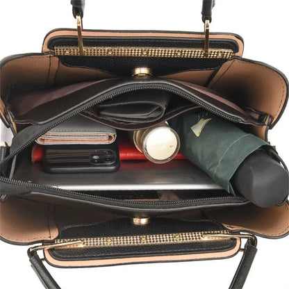 Bolso Tote Femenino Sofisticado Modelo Royal Luxe
